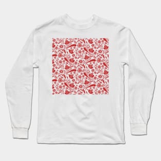 Floral pattern Long Sleeve T-Shirt